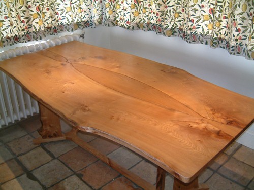 Hand crafted table